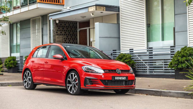 2019 Volkswagen Golf GTI 180kW Tornado Red Front End
