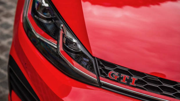 2019 Volkswagen Golf GTI 180kW Tornado Red Grille Badge