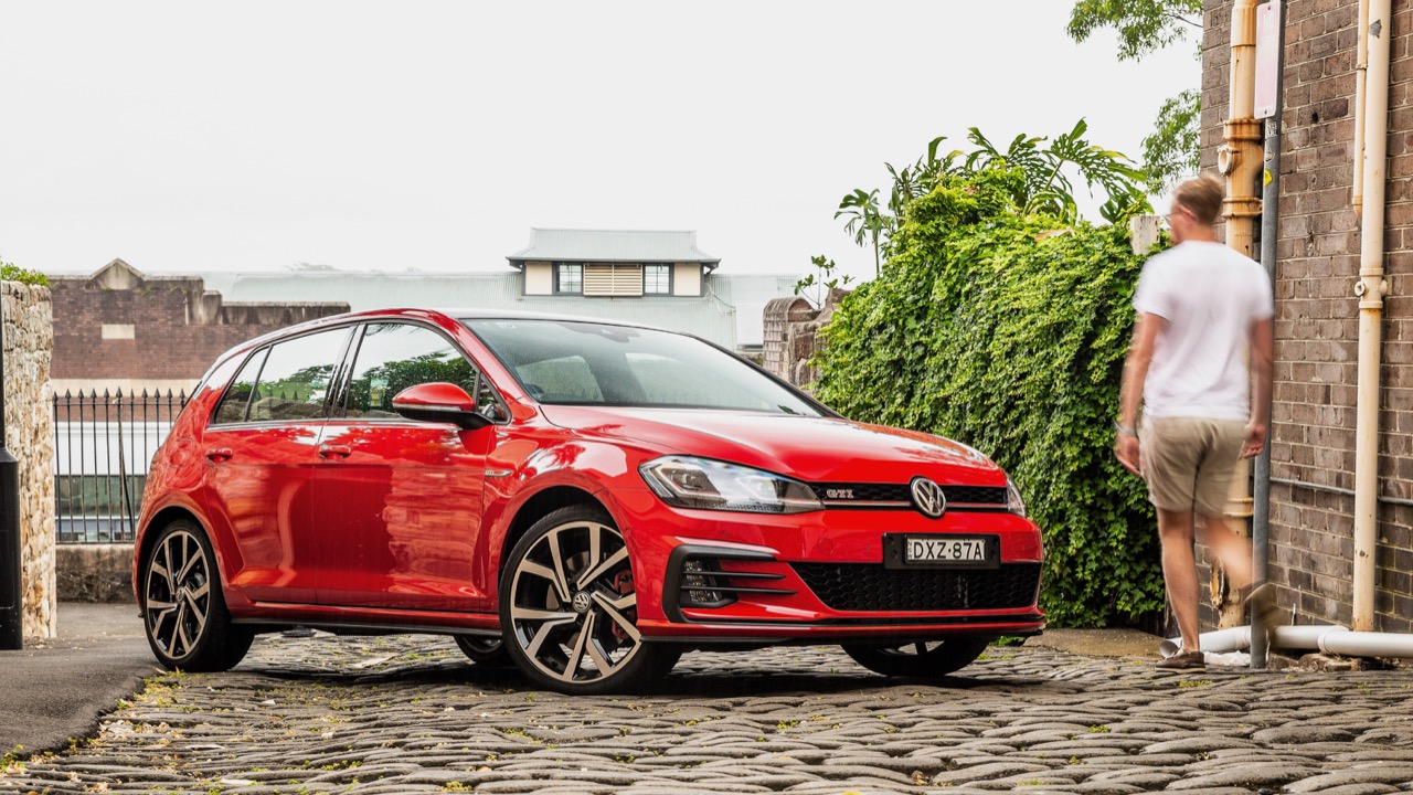 2019 Volkswagen Golf GTI 180kW Tornado Red Tom Baker