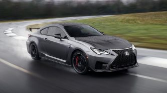 Lexus RC F Track Edition revealed at Detroit 2019