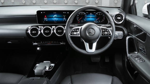 2019 Mercedes-Benz A200 black Artico interior