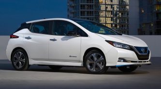 Nissan Leaf e+ features upgraded battery