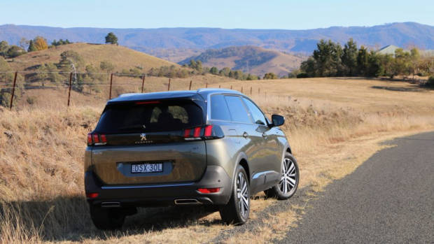 2019 Peugeot 5008 GT rear lights