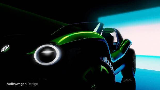2019 Volkswagen Dune Buggy concept front detail