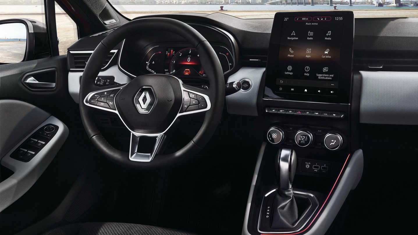 2020 Renault Clio dashboard front