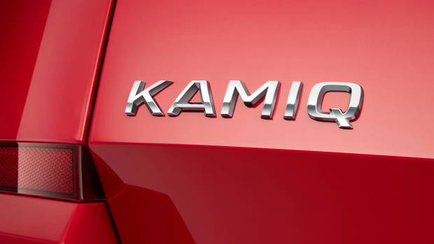 2020 Skoda Kamiq badge