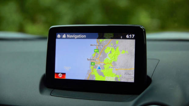 2019 Mazda CX-3 navigation screen