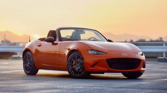 Orange Mazda MX-5 30th Anniversary edition unveiled