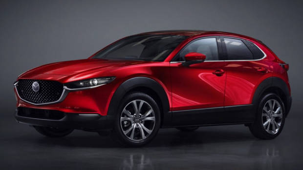 2020 Mazda CX-30 Soul Red Crystal Front Quarter