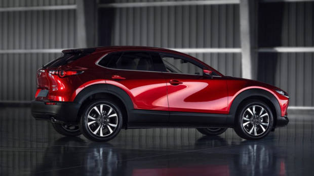 2020 Mazda CX-30 Soul Red Crystal Profile
