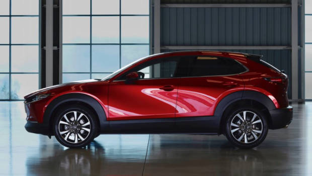 2020 Mazda CX-30 Soul Red Crystal Profile