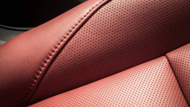 2019 Mazda 3 G25 Astina red leather interior