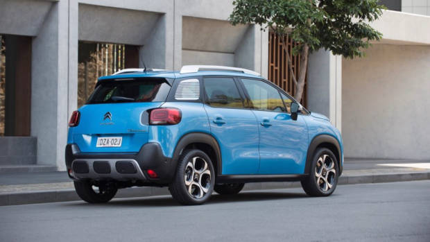 Citroen C3 Aircross 2019 blue rear