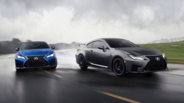 Lexus RC F Track Edition 2020 and RC F