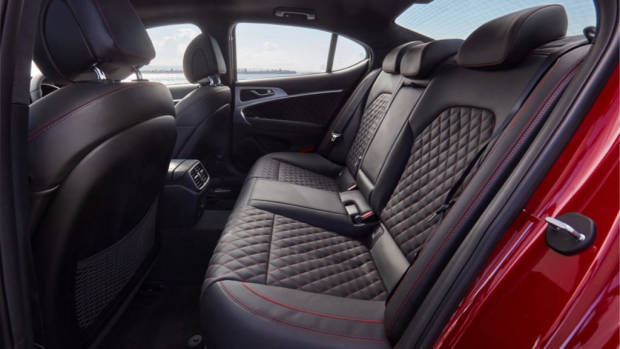 2019 Genesis G70 3.3T Ultimate Sport back seat