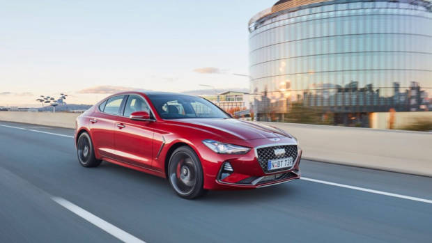 2019 Genesis G70 3.3T front end