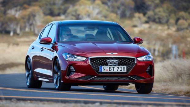 2019 Genesis G70 3.3T front end