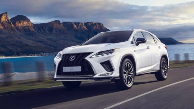2020 Lexus RX 350 F Sport white