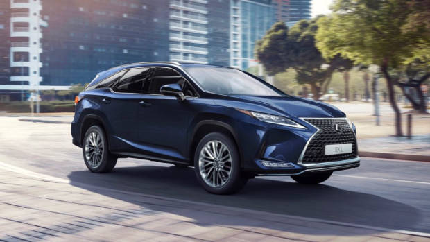 2020 Lexus RX 350 L Luxury blue