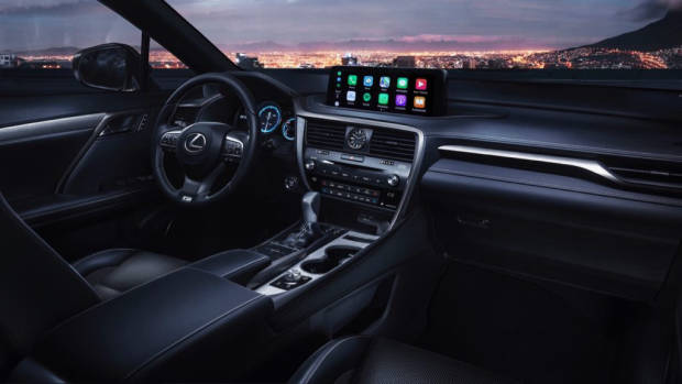 2020 Lexus RX interior touchscreen
