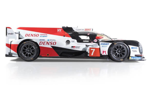 Toyota TS050 LMP1 prototype profile