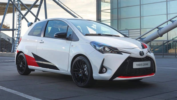 Toyota Yaris GRMN white front