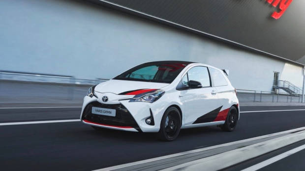 Toyota Yaris GRMN white front