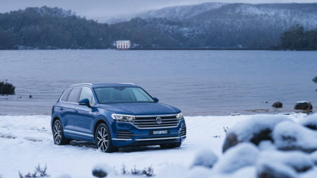 Volkswagen Touareg 2019 Reef Blue front