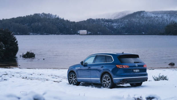 Volkswagen Touareg 2019 Reef Blue rear