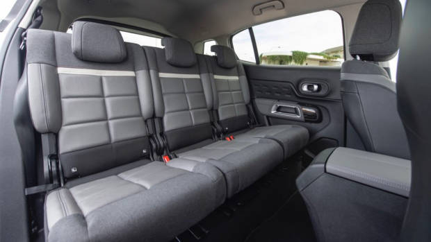 Citroen C5 Aircross review back seat