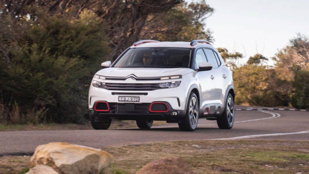 Citroen C5 Aircross review white front
