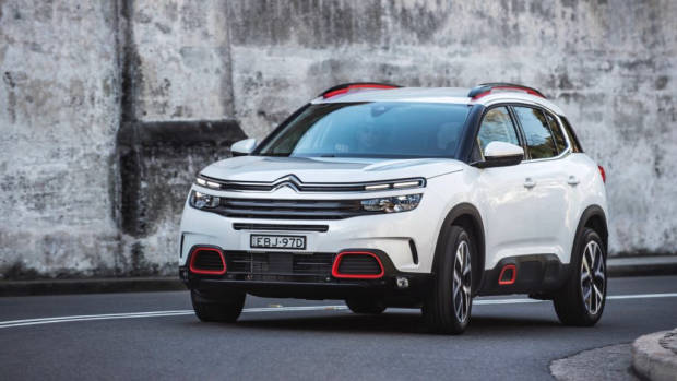 Citroen C5 Aircross review white front