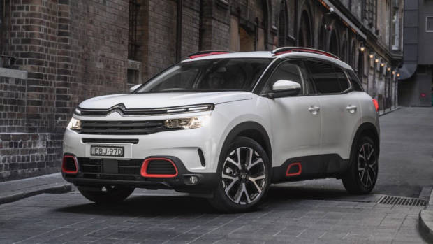 Citroen C5 Aircross review white front
