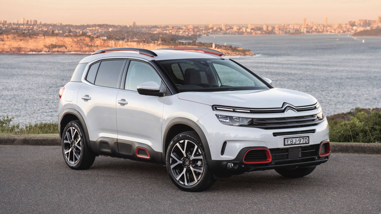 Citroen C5 Aircross review white front
