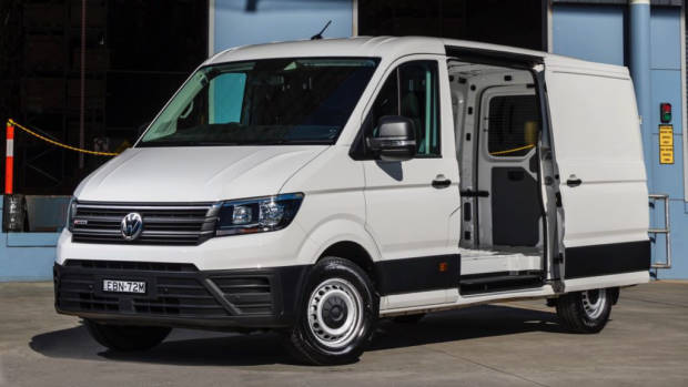 2019 Volkswagen Crafter 4MOTION van white
