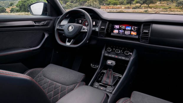 2019 ŠKODA KODIAQ RS interior
