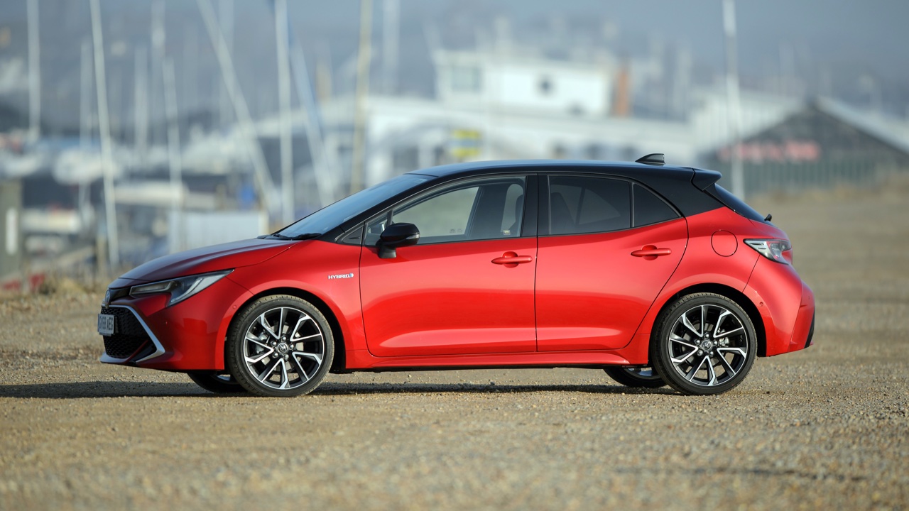 2019 Toyota Corolla two tone hatch
