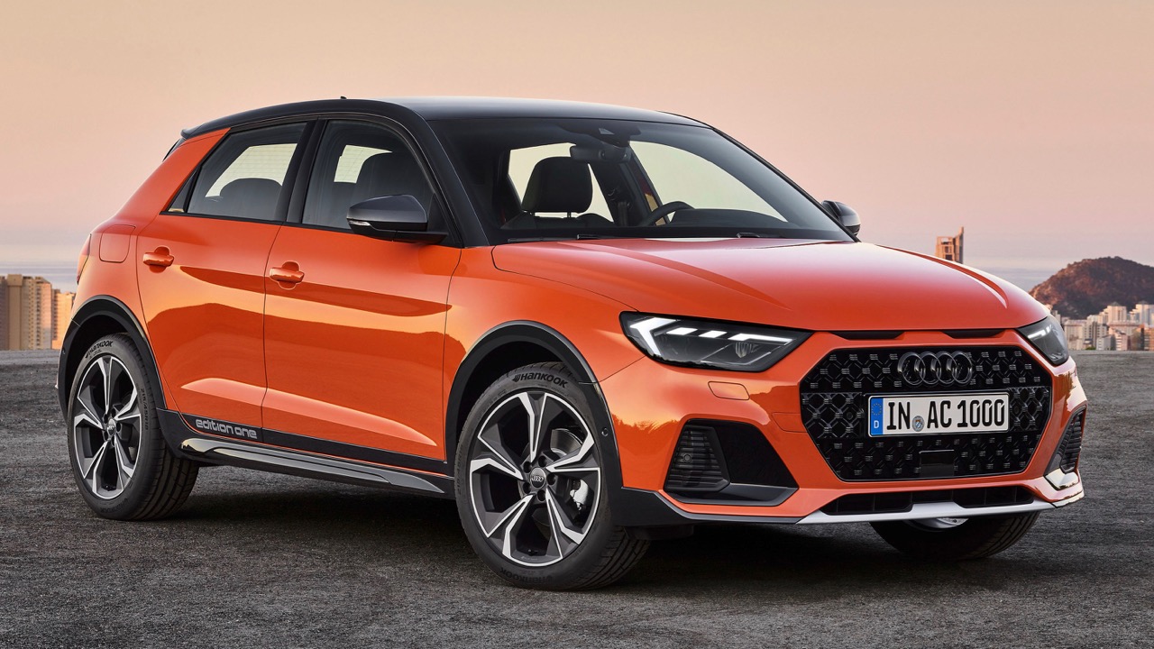 Audi A1 citycarver front end orange