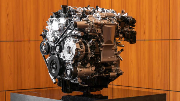 Mazda 3 Skyactiv-X 2020 engine