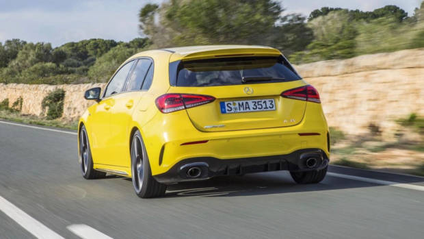 2019 Mercedes-AMG A35 yellow