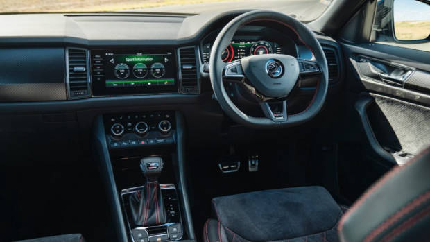 2019 Skoda Kodiaq RS review interior