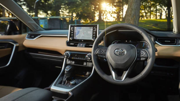 Nutmeg leather option on Toyota RAV4 Cruiser