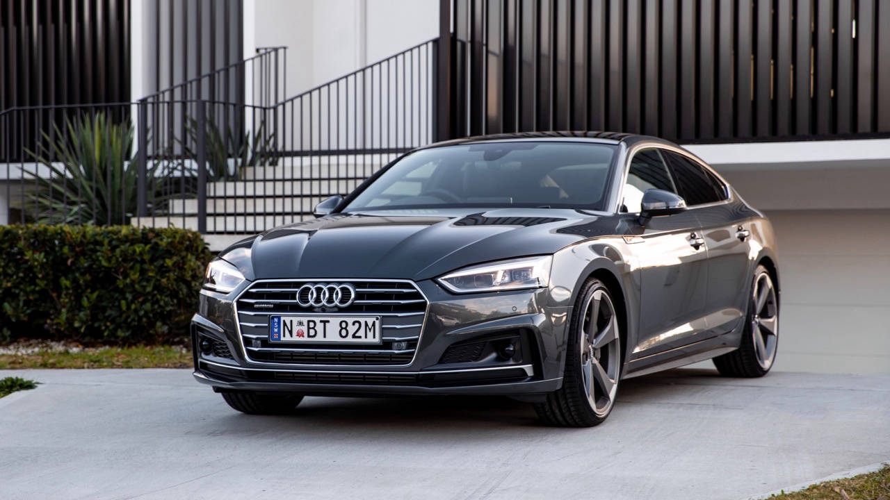 2020 Audi A5 Sportback 45 TFSI grey front