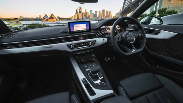 2020 Audi A5 Sportback black leather interior