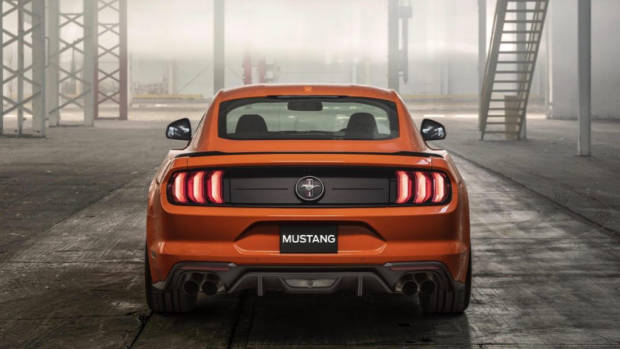 2020 Ford Mustang Turbo High Performance orange