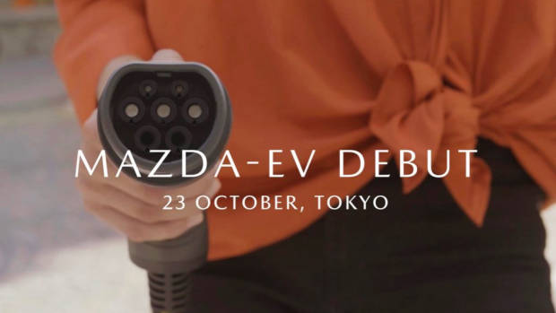 2019 Mazda EV debut teaser