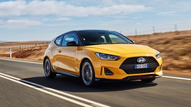 Hyundai Veloster review 2020 yellow front