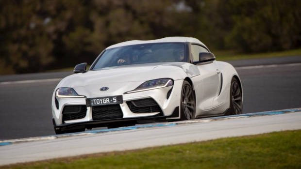 Toyota Supra 2019 white