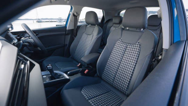 2020 Audi A1 review cloth seats