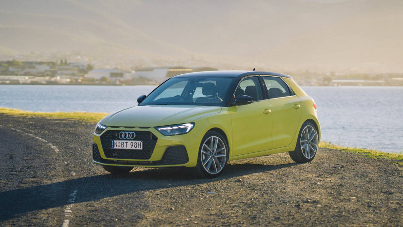 2020 Audi A1 review yellow front